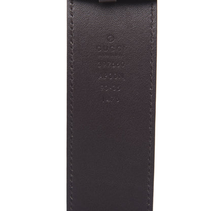 Gucci Moon Calfskin Nickel Double G 40mm Belt 90 36 Dark Cocoa 4 of 5