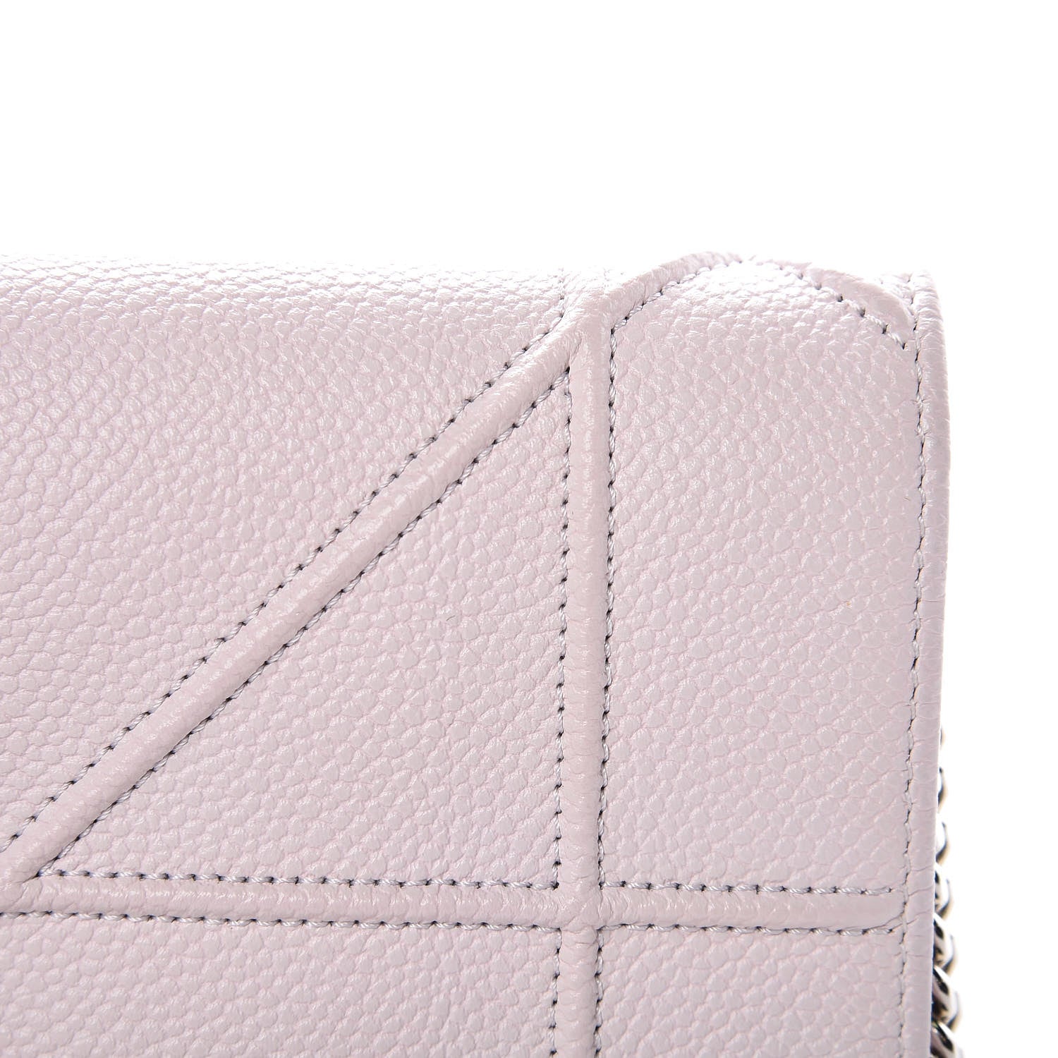 Christian Dior Grained Calfskin Diorama Croisiere Chain Wallet Pink 10 of 15