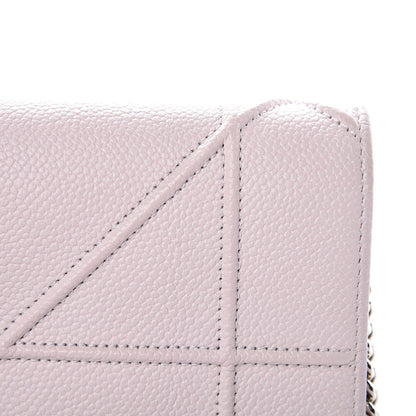 Christian Dior Grained Calfskin Diorama Croisiere Chain Wallet Pink 10 of 15