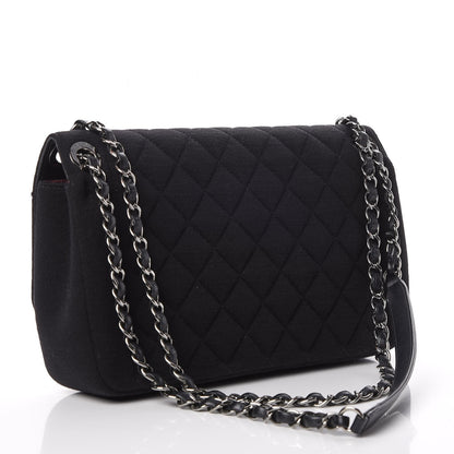 Chanel Jersey Quilted Medium Chic With Me Flap Black 3 of 8