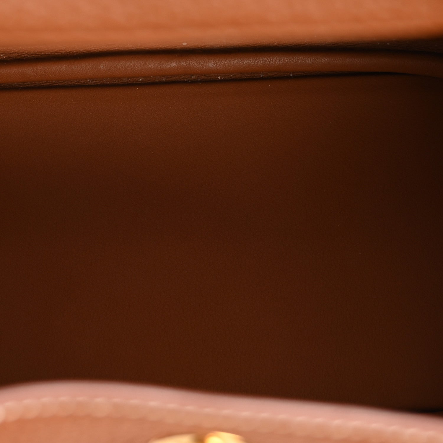 Hermes Taurillon Clemence Mini Lindy 20 Gold 5 of 12