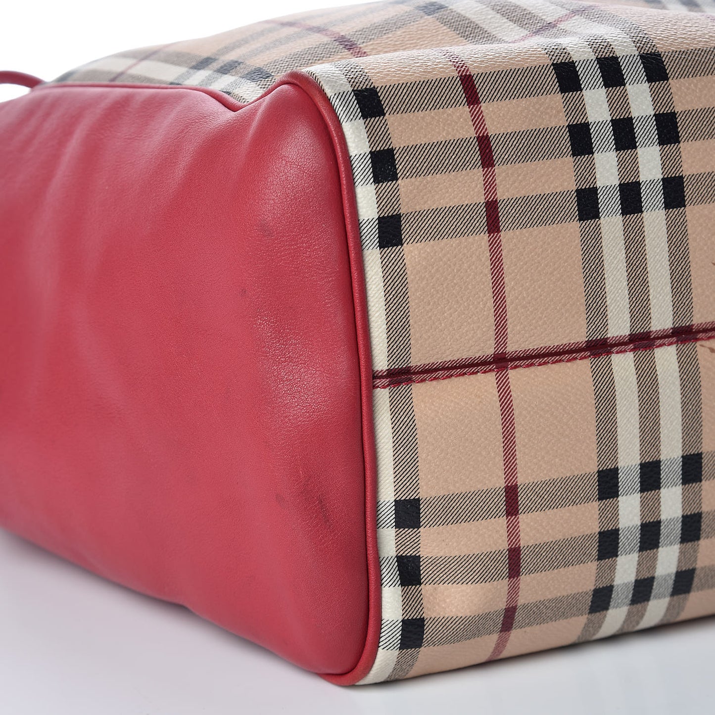 Haymarket Check Small Knots Canterbury Tote Pink