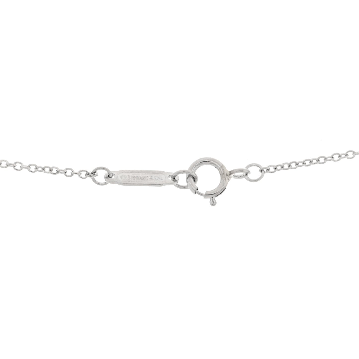 Platinum Diamond .17ctw Small Paper Flowers Pendant Necklace