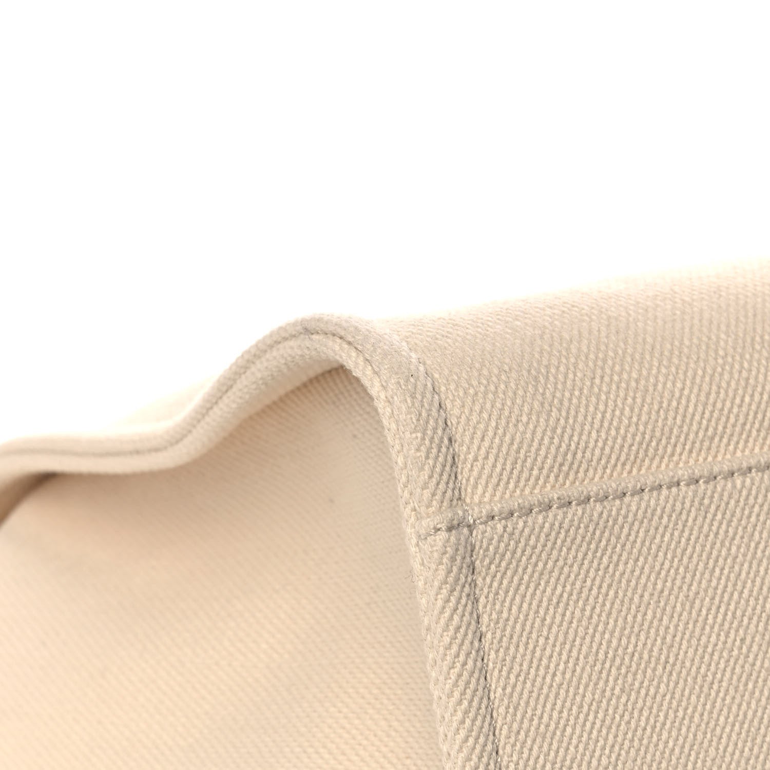 Chanel Canvas Pearl Medium Deauville Tote Ecru Beige 11 of 13