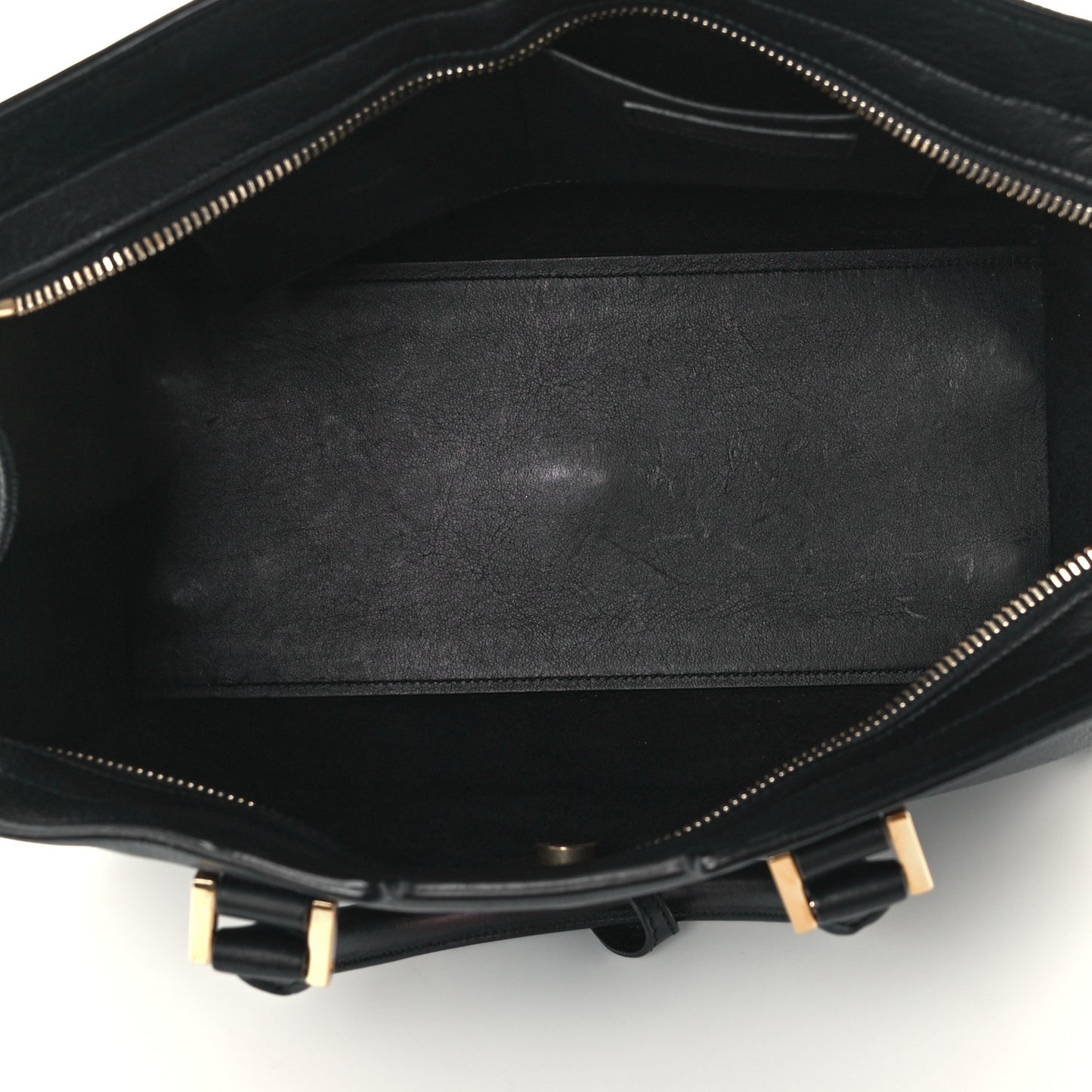 Calfskin Small Classic Y Cabas Black