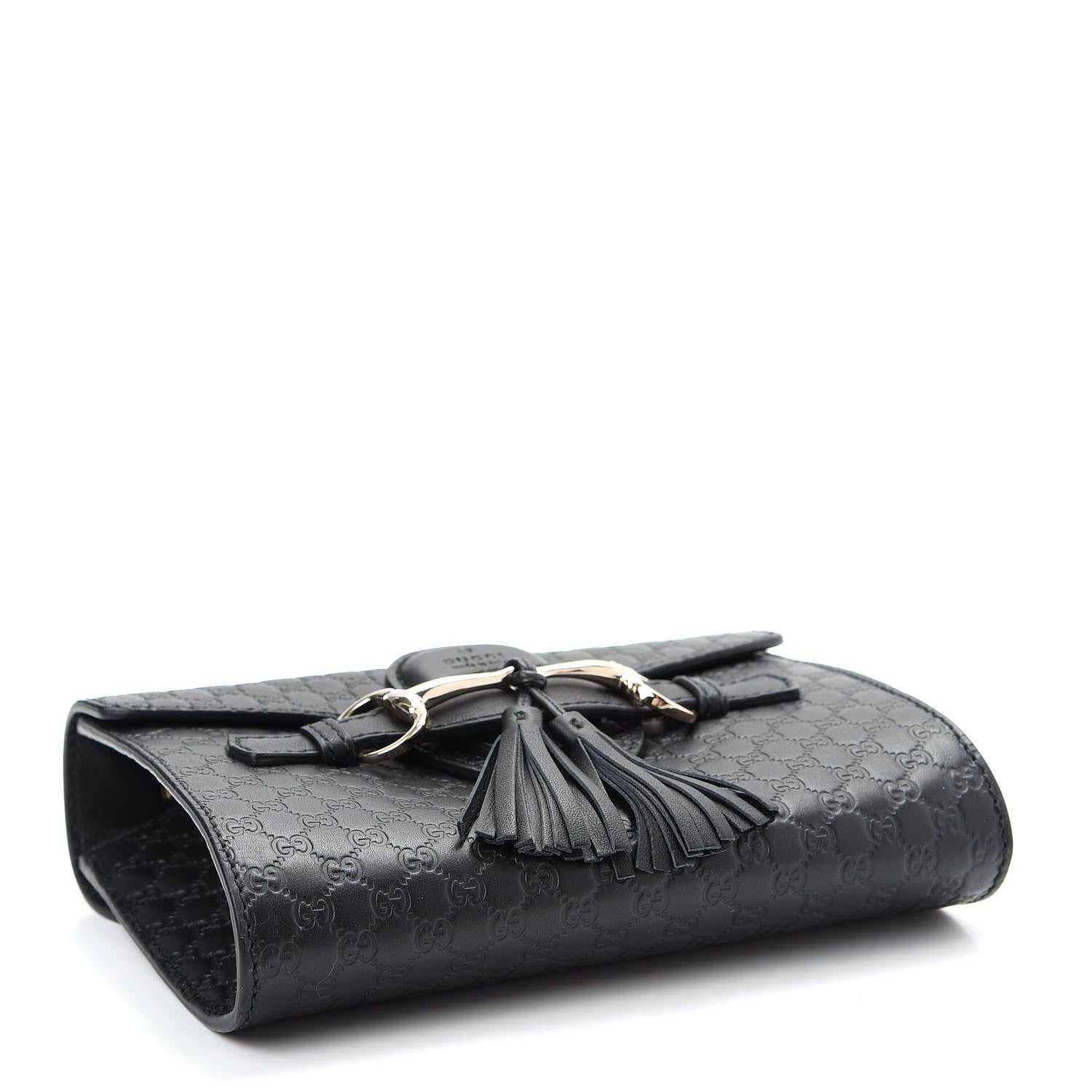 Gucci Microguccissima Mini Emily Shoulder Bag Black 4 of 9