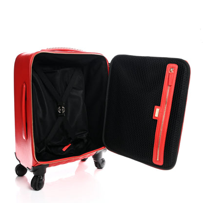 Chanel Calfskin Quilted Coco Case Trolley Red 4 of 10