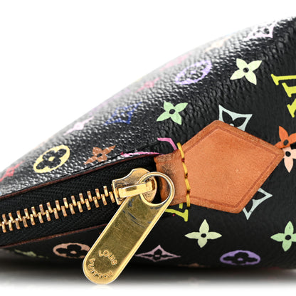 Louis Vuitton Monogram Multicolor Cosmetic Pouch Black Grenade 8 of 9