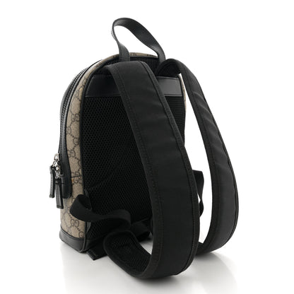 Gucci GG Supreme Monogram Small Eden Day Backpack Black 3 of 10