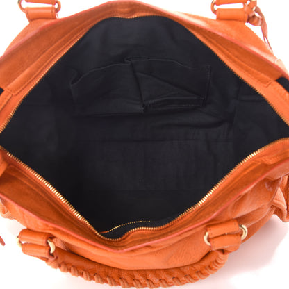 Balenciaga Agneau Giant 12 Gold Hardware City Tangerine 7 of 9