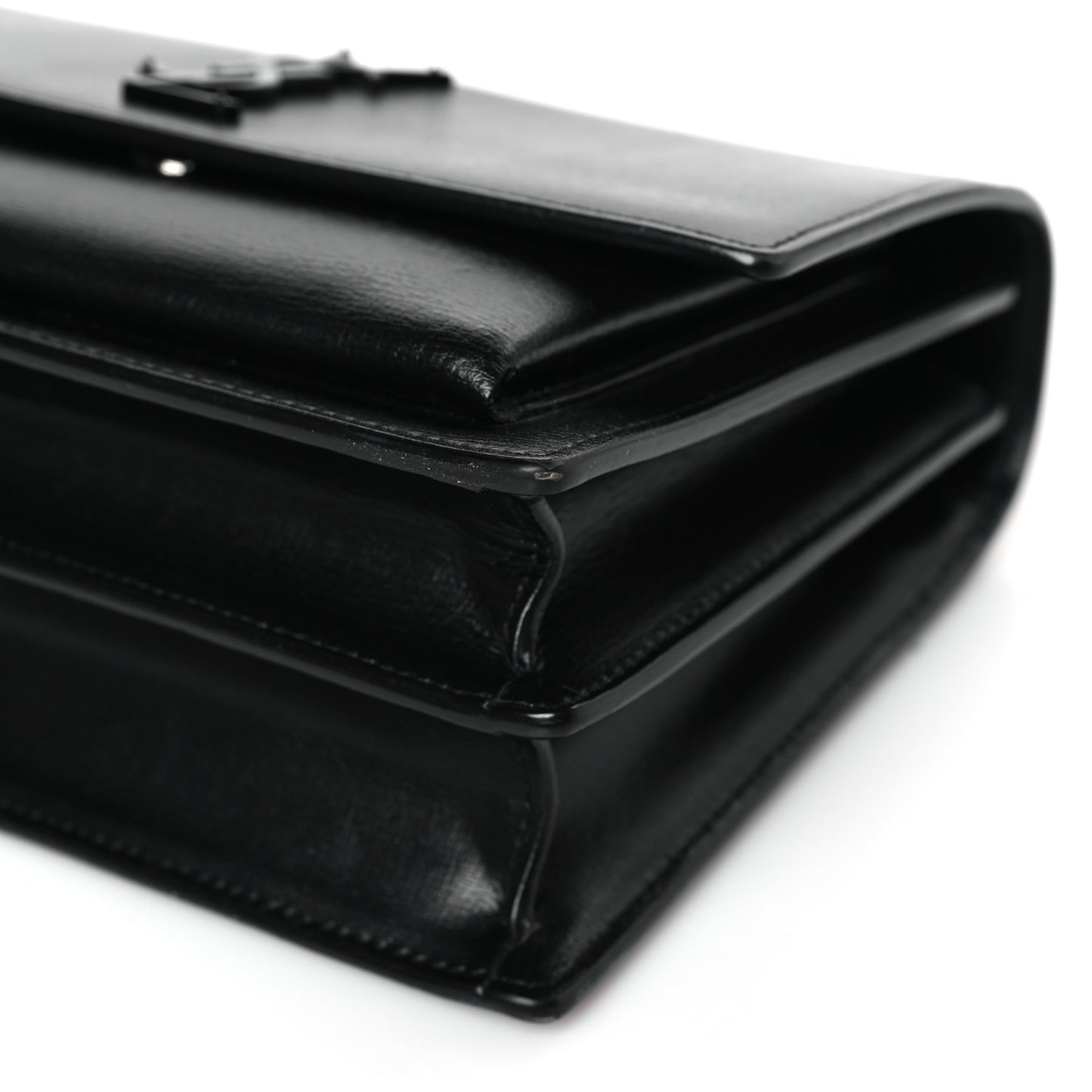 Calfskin Medium Monogram Monochrome Sunset Black
