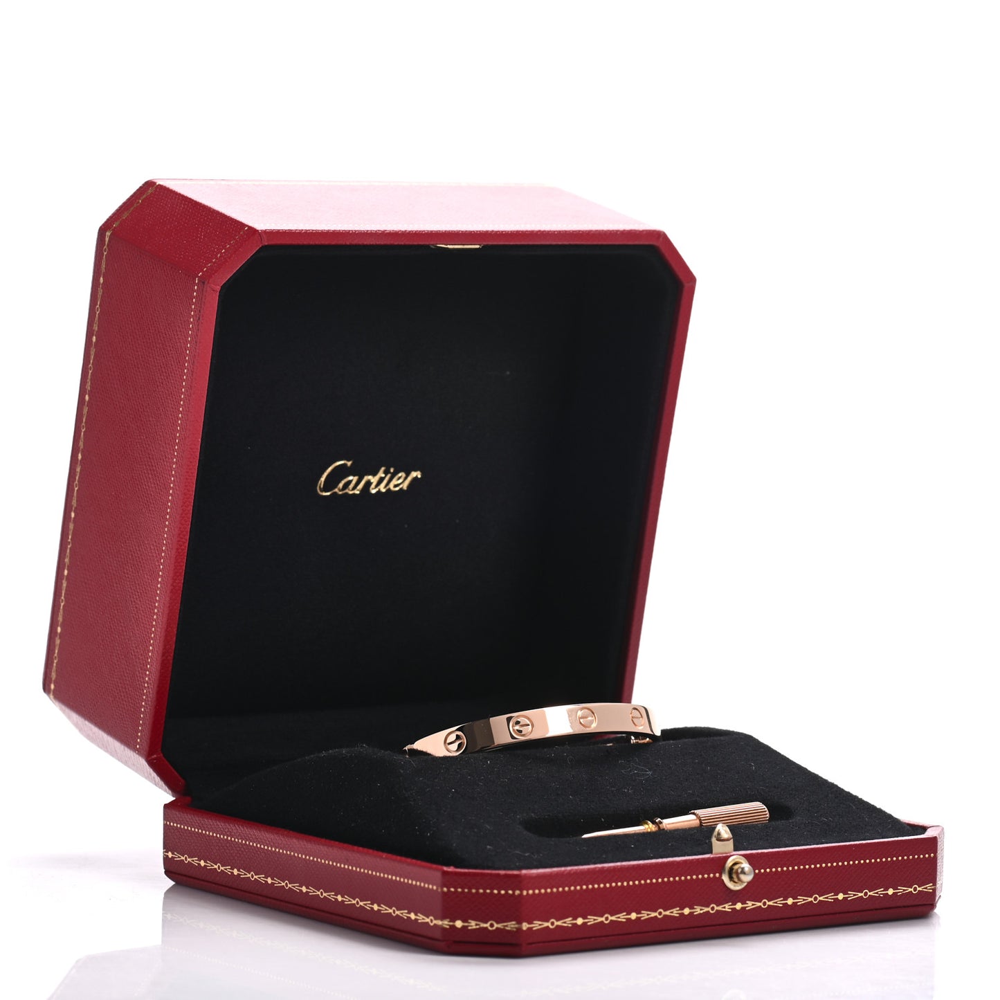 18K Pink Gold LOVE Bracelet 16