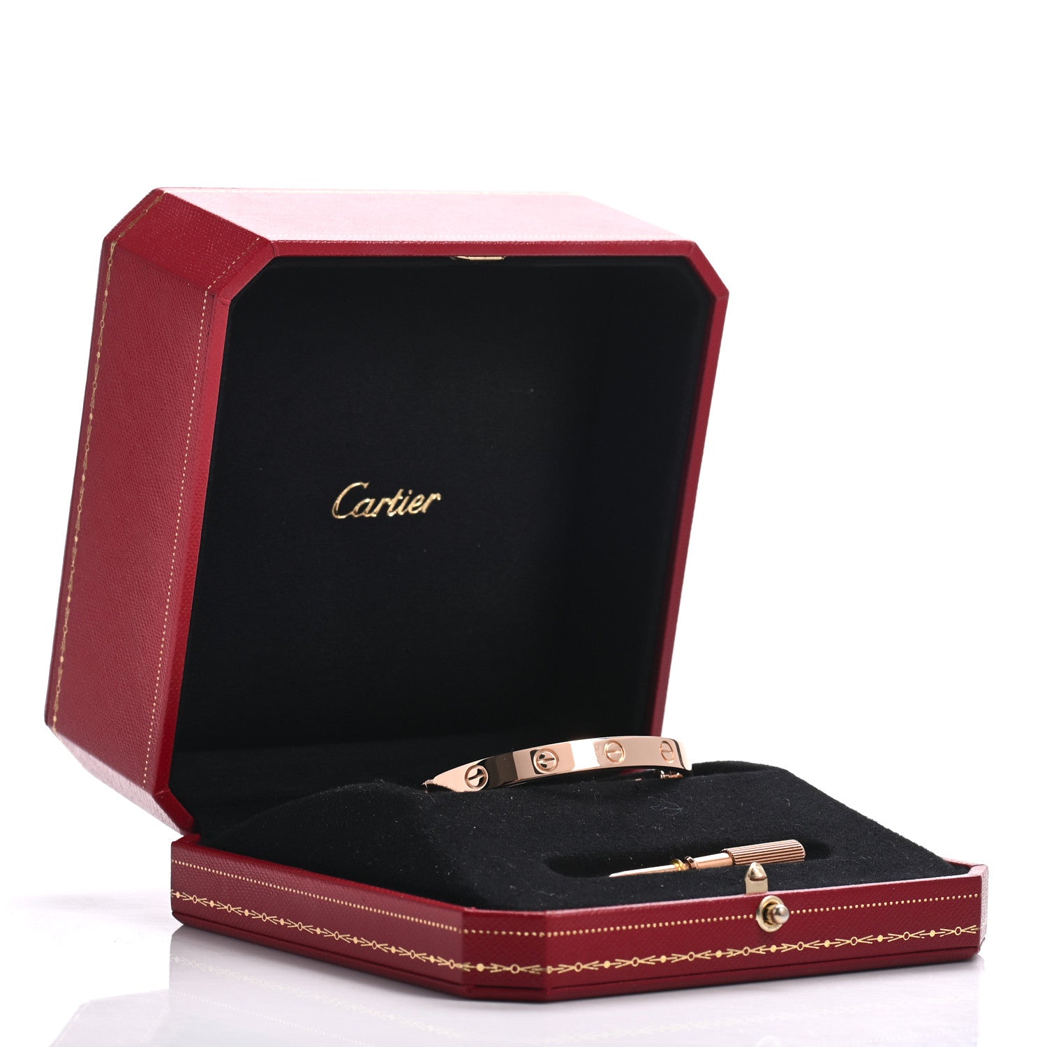 Cartier 18K Pink Gold LOVE Bracelet 16 5 of 5