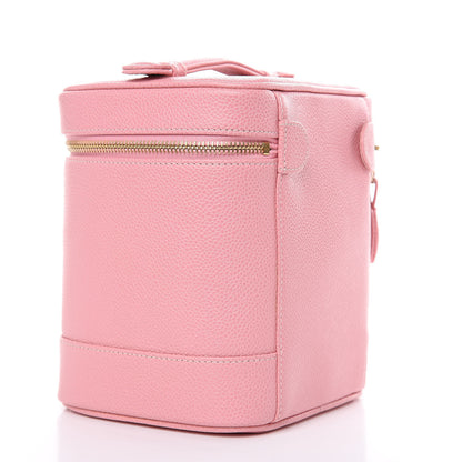 Chanel Caviar Vanity Cosmetic Case Pink 3 of 11