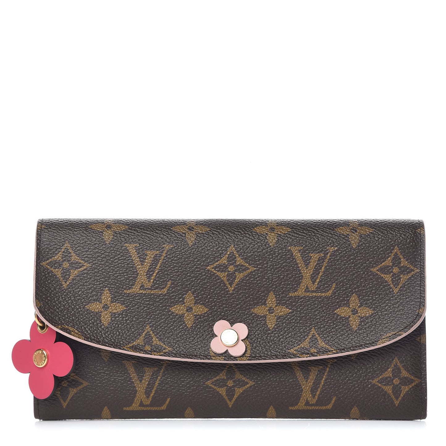 Monogram Bloom Flower Emilie Wallet