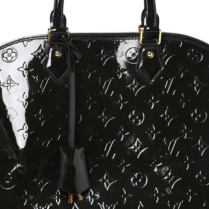 Louis Vuitton Vernis Alma GM Blue Infini 7 of 10