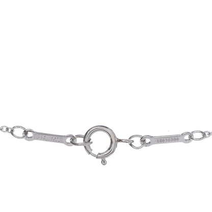 Tiffany Platinum Diamond .20ct Elsa Peretti Diamonds by the Yard Pendant Necklace 5 of 6