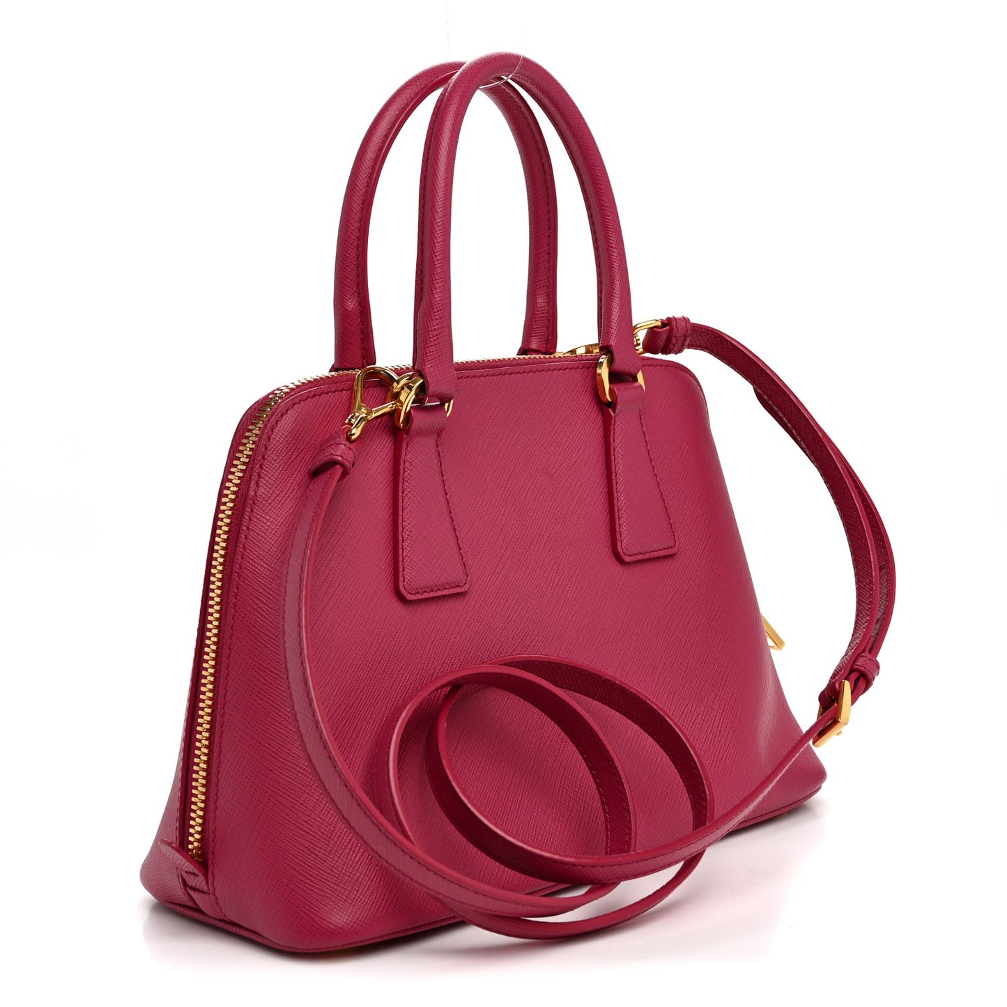 Saffiano Lux Small Promenade Tote Peonia
