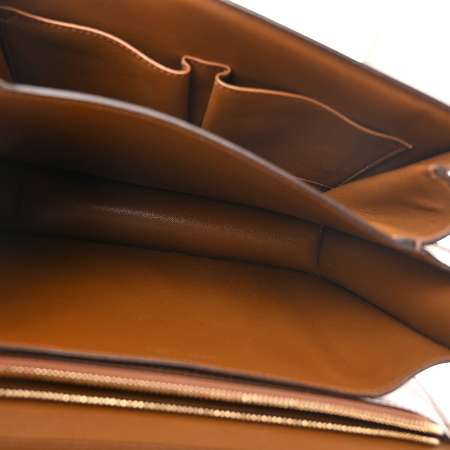 Celine Box Calfskin Medium Classic Box Flap Bag Camel 5 of 10