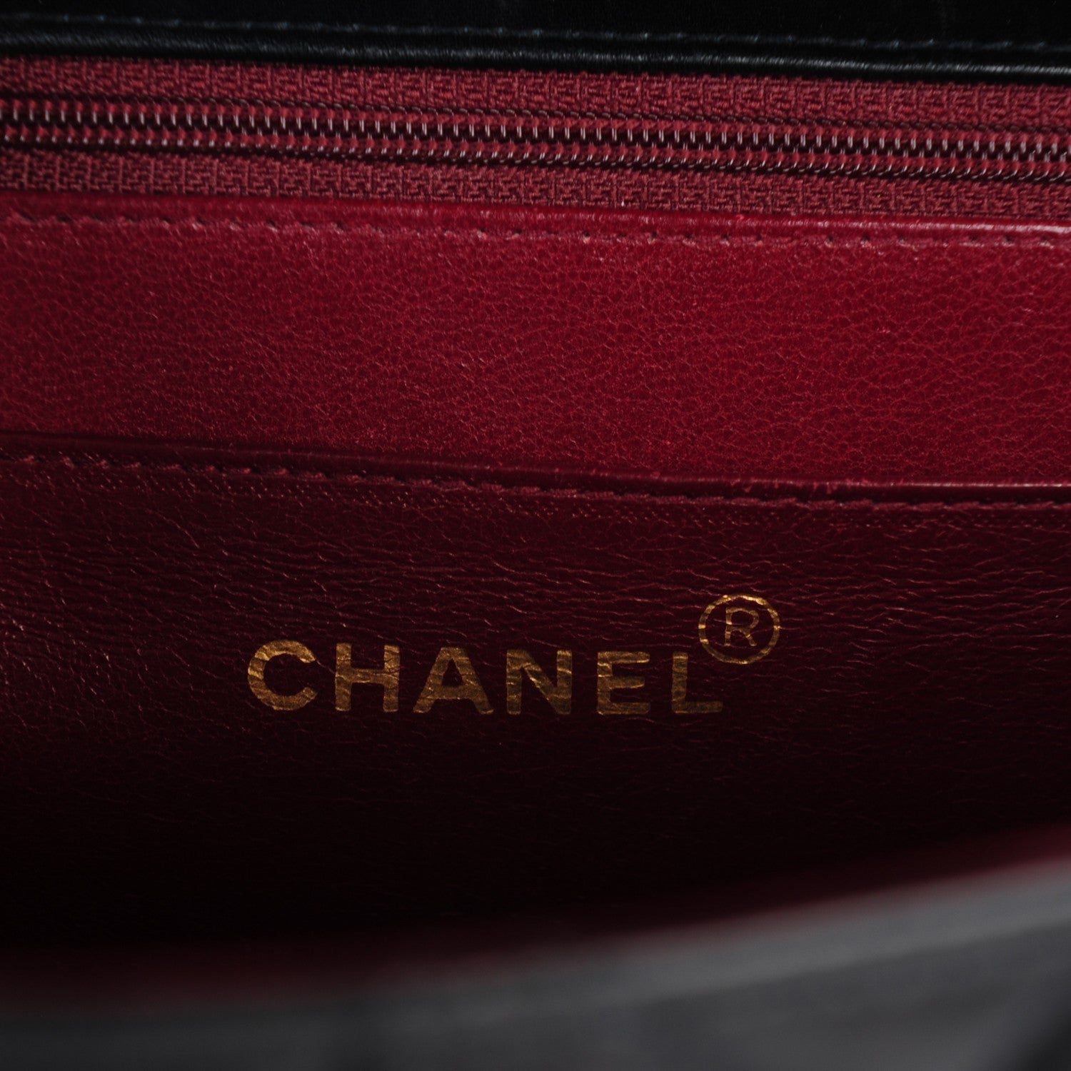 Chanel Lambskin Quilted XL Jumbo Single Flap Black 11 of 13