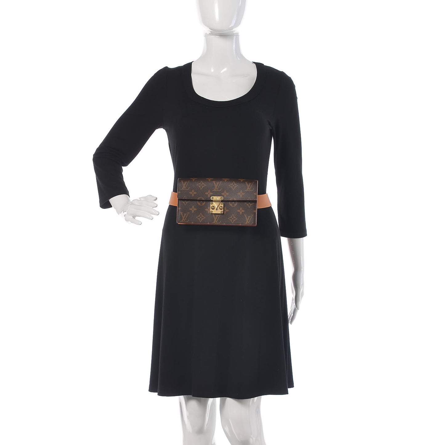 Monogram S Lock Belt Pouch MM