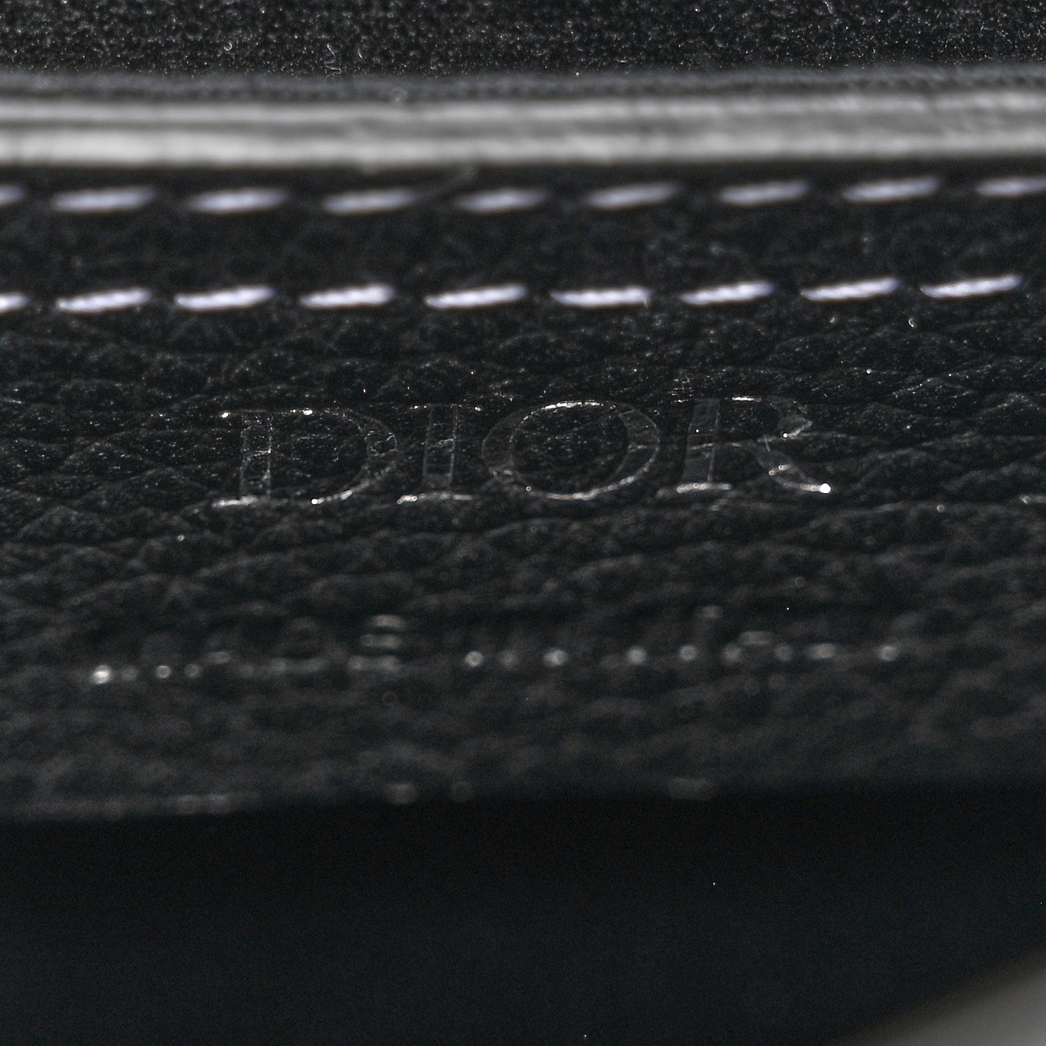 Christian Dior Grained Calfskin Mini Gallop Sling Bag Black 6 of 13