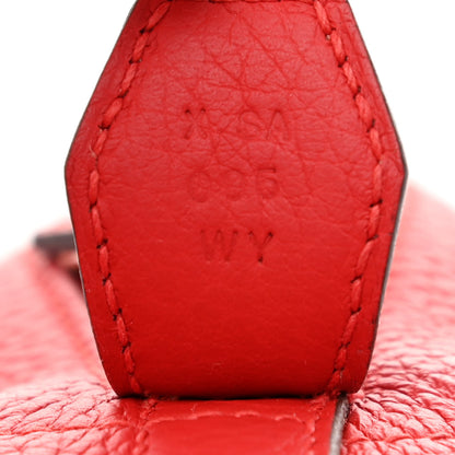 Hermes Taurillon Clemence Bolide 31 Rouge Tomate 7 of 10