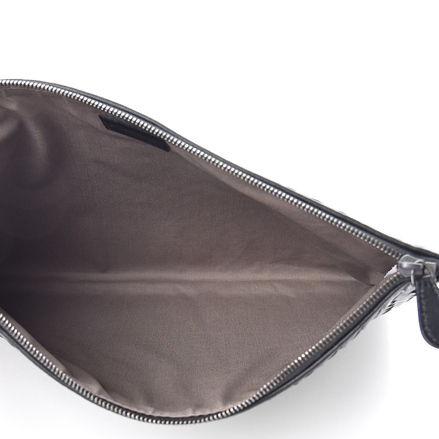 Bottega Veneta Nappa Intrecciato Zip Pouch Black 5 of 7