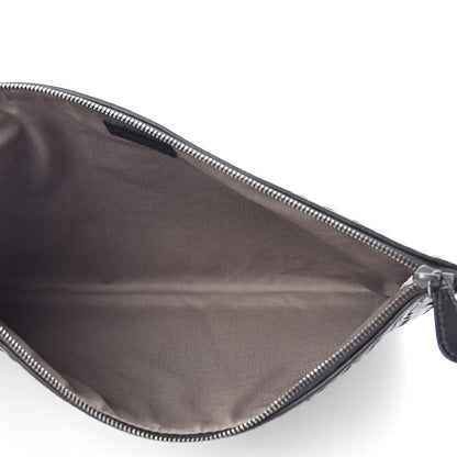 Bottega Veneta Nappa Intrecciato Zip Pouch Black 5 of 7