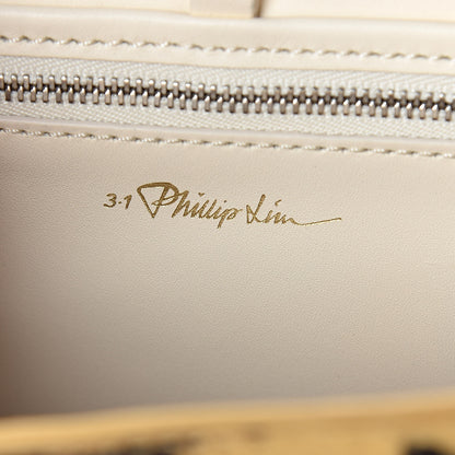 3.1 Phillip Lim 3.1 Calf Hair Tiger Print Mini Pashli Satchel White 6 of 8