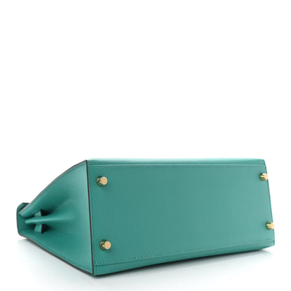 Hermes Epsom Kelly Sellier 28 Vert Verone 4 of 11