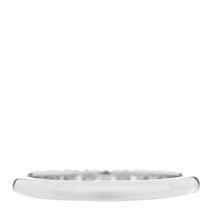 Tiffany Platinum Diamond 2.2mm Half Circle Forever Band Ring 50 5.5 3 of 4