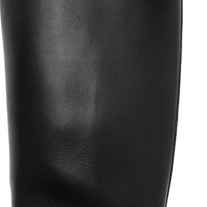 Hermes Calfskin Faustine Boots 36 Black 9 of 12