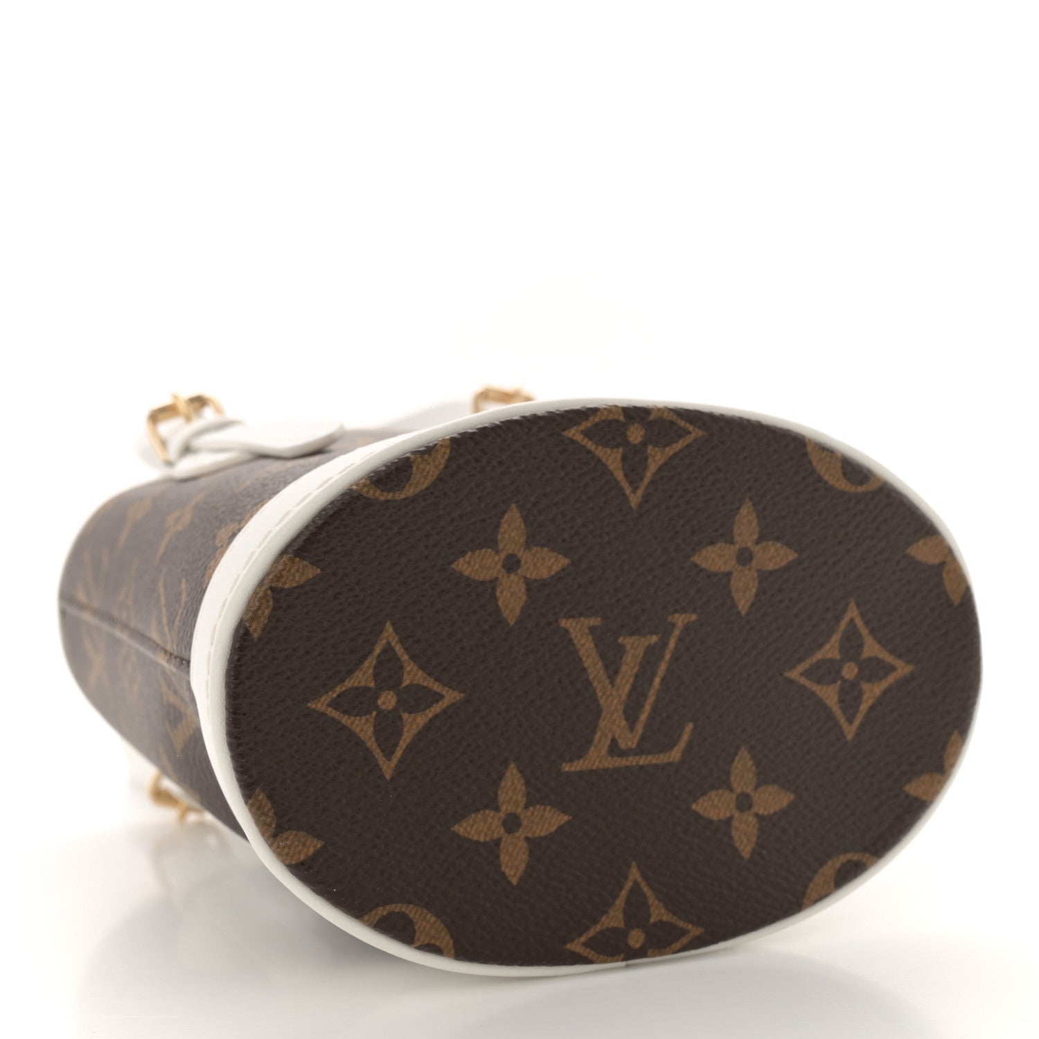 Louis Vuitton Monogram LV Match Nano Bucket Bag White 5 of 12