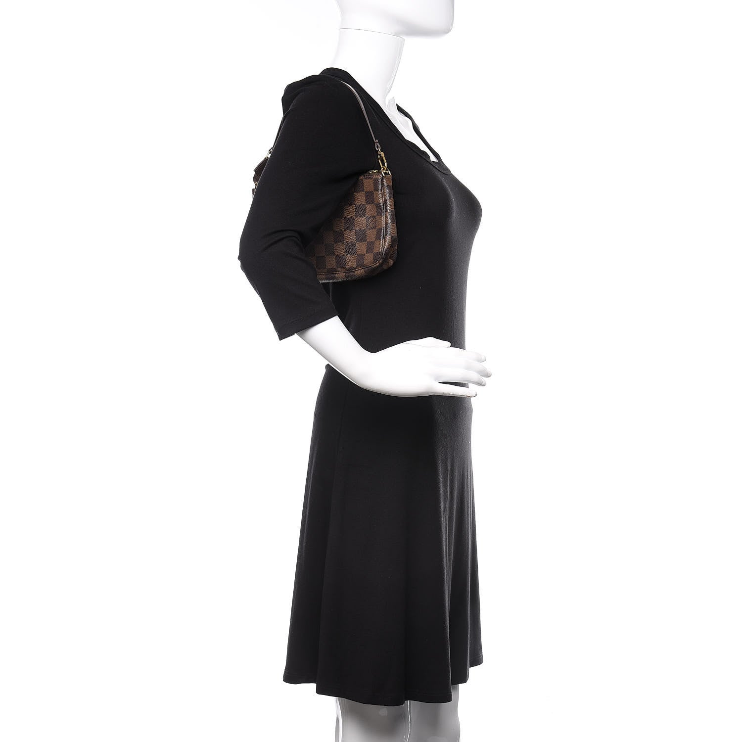 Louis Vuitton Damier Ebene Pochette Accessories 2 of 9