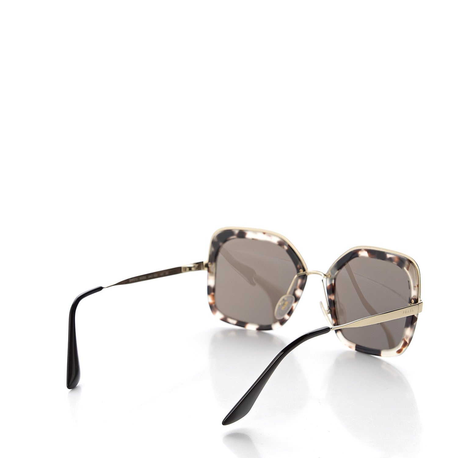 Prada Cinema Sunglasses SPR 57U Tortoise Gold 4 of 10
