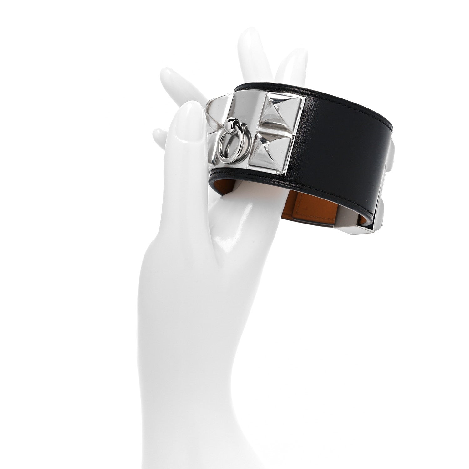 Hermes Box Collier de Chien CDC Bracelet L Black 2 of 6