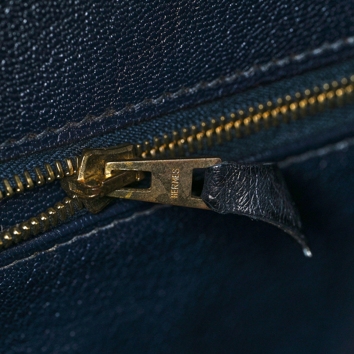 Hermes Ostrich Birkin 35 Bleu Indigo 19 of 44