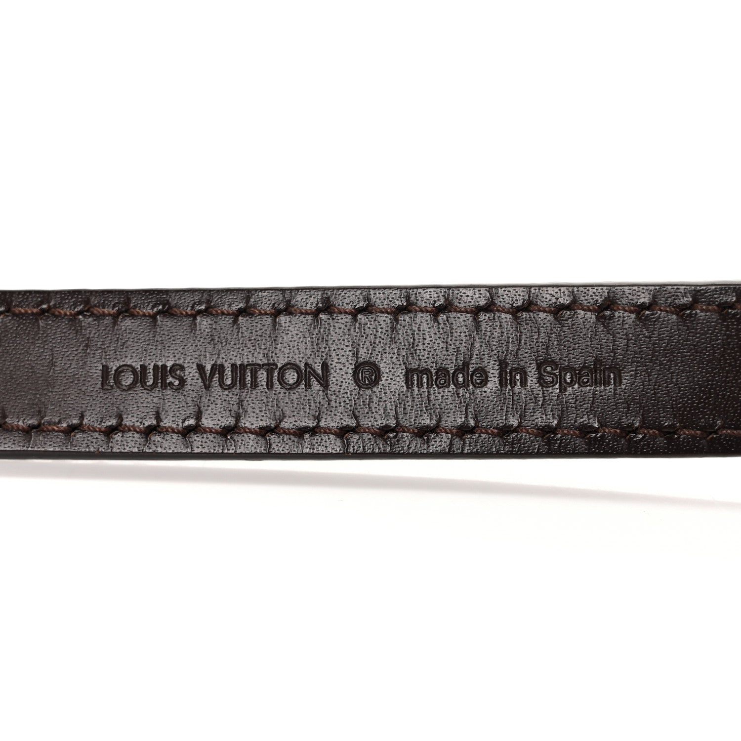 Louis Vuitton Calfskin 16mm Adjustable Shoulder Strap Ebene 3 of 4