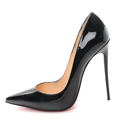 Christian Louboutin Patent So Kate 120 Pumps 40 Black 1 of 10