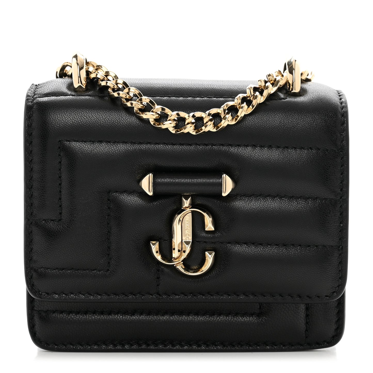Nappa Quilted Varenne Micro Avenue Quad Black