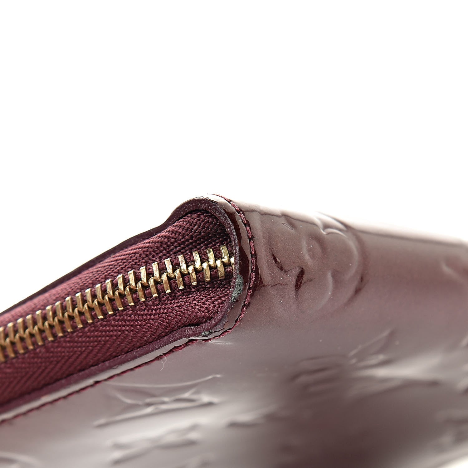 Louis Vuitton Vernis Zippy Coin Purse Wallet Rouge Fauviste 8 of 11