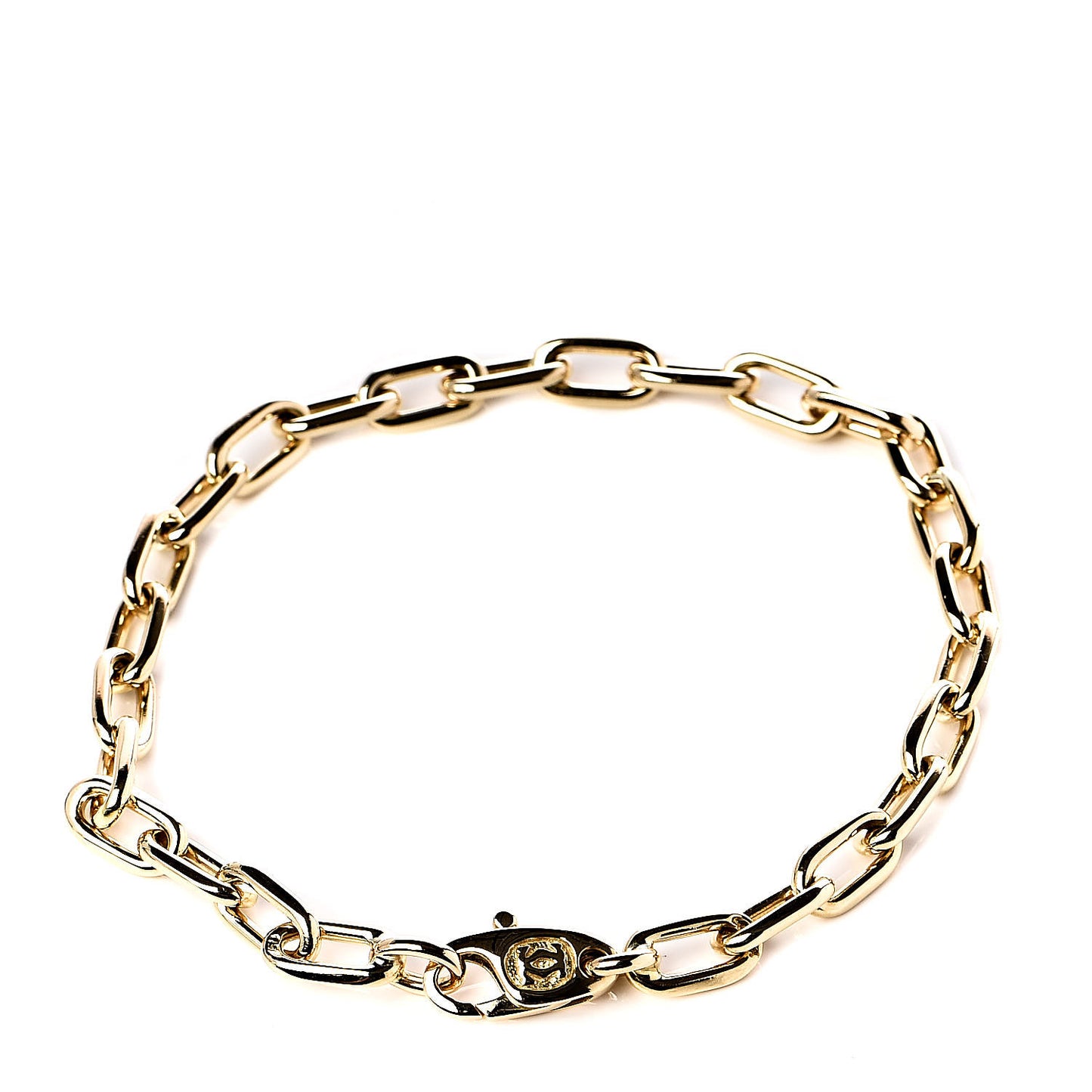 18K Yellow Gold Spartacus Link Chain Bracelet