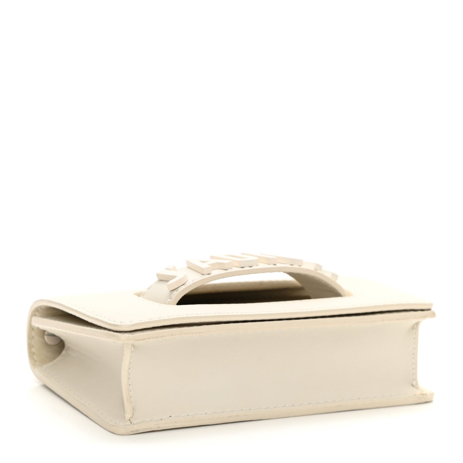 Christian Dior Ultra Matte Calfskin Mini J'Adior Chain Flap Bag White 4 of 10