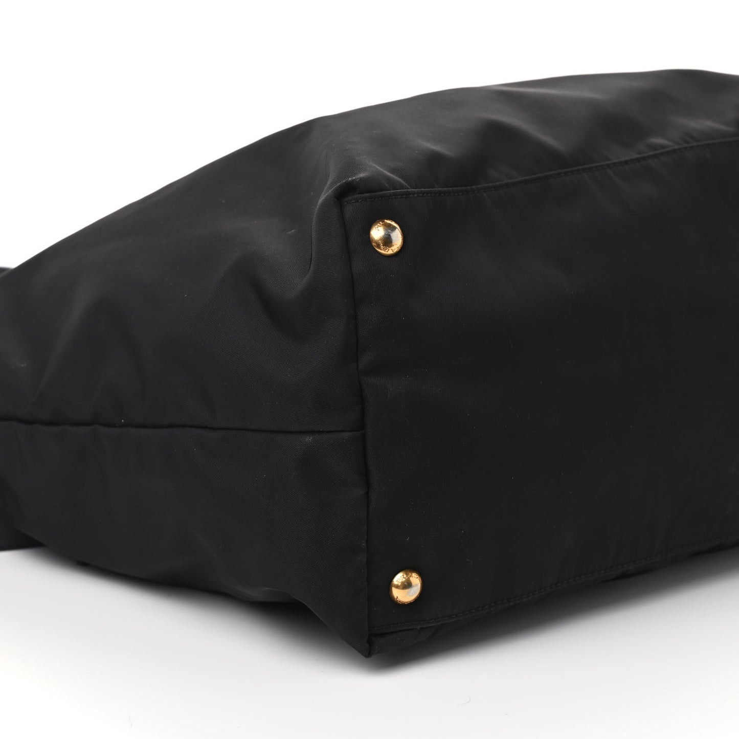 Tessuto Nylon Saffiano Tote Black