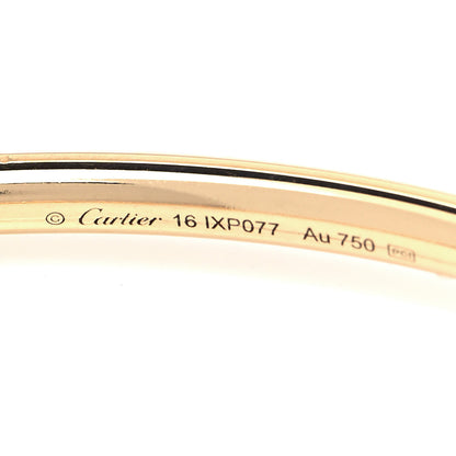 Cartier 18K Yellow Gold Small Juste Un Clou Bracelet 16 4 of 5