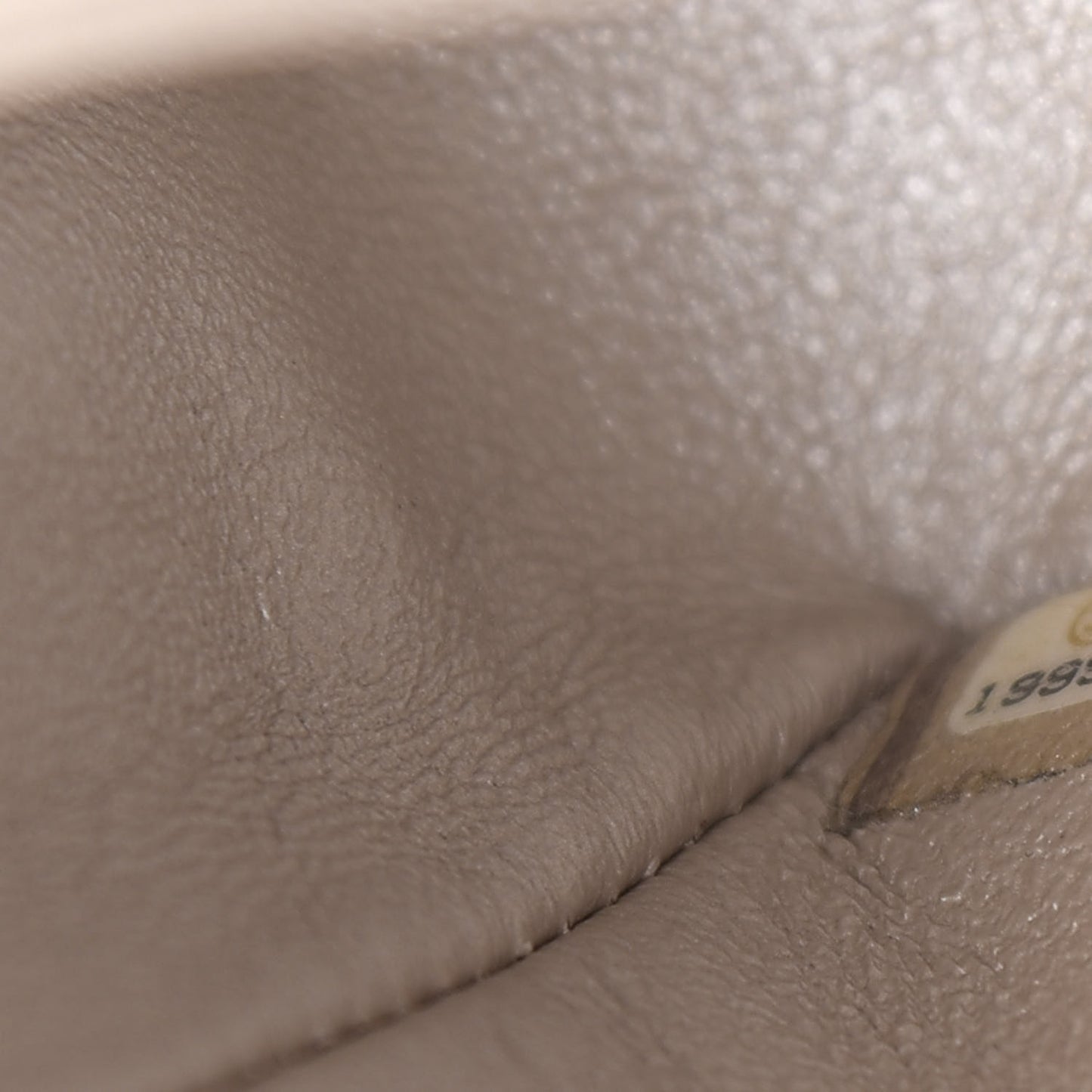 Metallic Lambskin Quilted Mini Rectangular Flap Silver