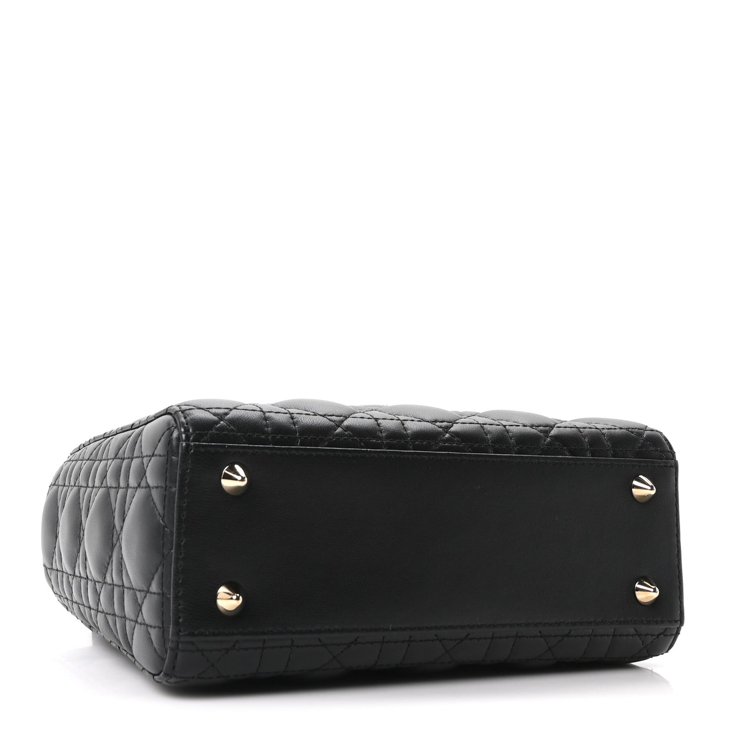 Lambskin Cannage Small My ABCDior Lady Dior Black