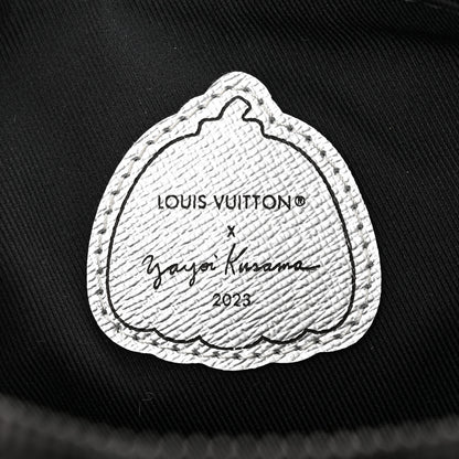 Louis Vuitton LV X YK Monogram Eclipse Keepall Bandouliere 25 Black Silver 6 of 10