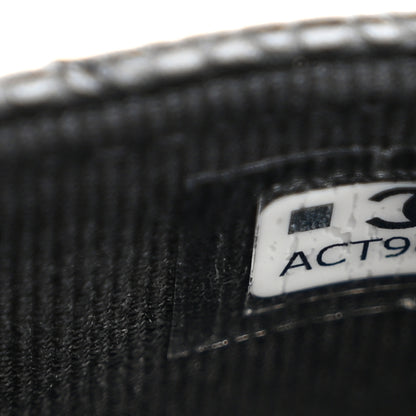 Chanel Caviar Quilted Flap Card Holder Wallet Black 8 of 9